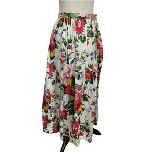 Ralph Lauren Vintage Cottagecore Floral Prairie Skirt